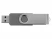 Флеш-карта USB 2.0 8 Gb Квебек, серый