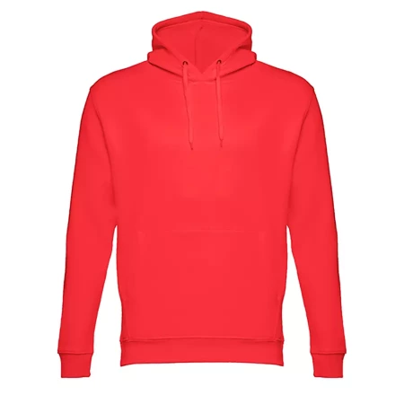 Толстовка мужская с капюшоном PHOENIX, красный, XL, 50% хлопок, 50 полиэстер, плотность 320 г/м2