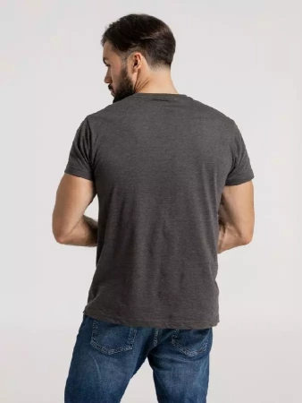 Футболка Firm Wear черный меланж, размер XL