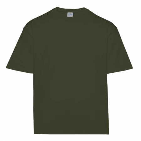Футболка унисекс оверсайз STAN хлопок 240, 56, Оливковый хаки,  (36)  (44/XS)