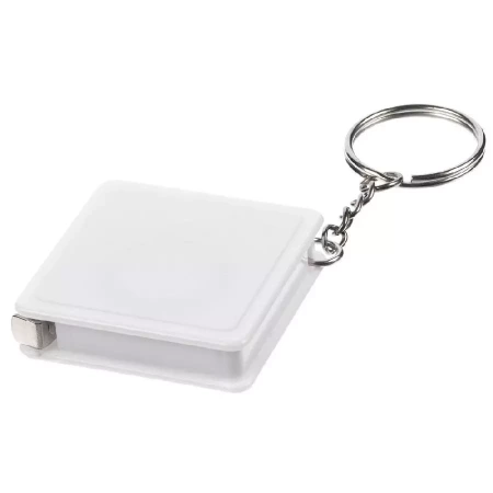 Брелок с рулеткой Square, ver.2, белый