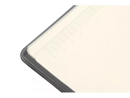 Блокнот Notepeno А5 с тонированными линованными страницами, серый (Р)