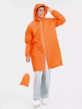Дождевик Rainman Zip Pro оранжевый неон, размер L