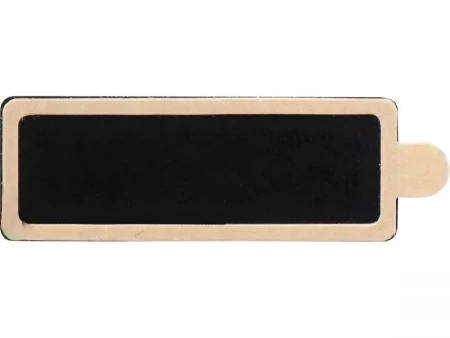 USB 2.0- флешка на 32 Гб c подсветкой логотипа Hook LED, темно-серый, синяя подсветка