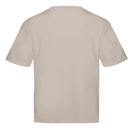 Футболка унисекс оверсайз STAN хлопок 240, 56, Песочный бежевый,  (541)  (44/XS)