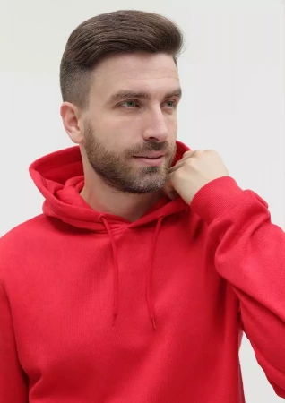 Худи унисекс STAN футер с начёсом 260, 20, Красный,  (14)  (48/M)