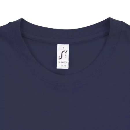 Футболка унисекс Regent 150, синяя (джинс), размер 4XL
