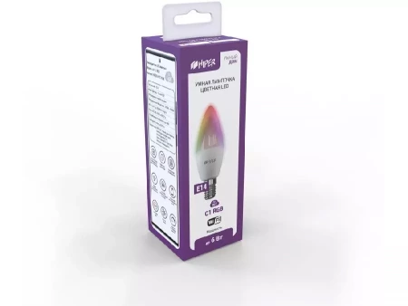 Умная лампочка HIPER IoT C1 RGB