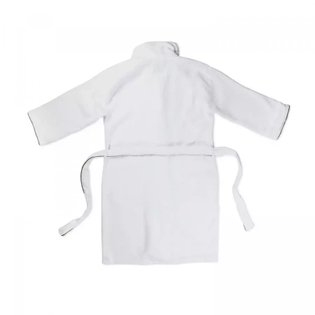 Банный халат VINGA Harper, L-XL, унисекс, 450 г/м² (Белый цвет)