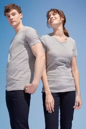 Футболка мужская Millenium Stretch Men, серый меланж, размер L