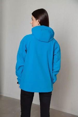Куртка софтшелл мужская STAN 340, 71N, Лазурный,  (40/1)  (44/XS)