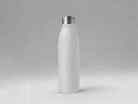 Стальная бутылка Rely, 650 мл, дымчато-белый  (off white)