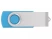 Флеш-карта USB 2.0 8 Gb Квебек, голубой