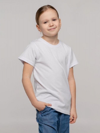 Футболка детская T-Bolka Kids, белая, 12 лет
