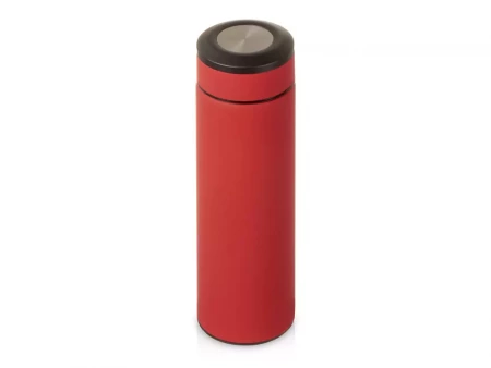 Вакуумный термос Vacuum Flask C1, soft touch, 420мл, красный