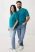 Футболка Iqoniq Sierra из переработанного хлопка, унисекс, 160 г/м² (размер - 3XL)