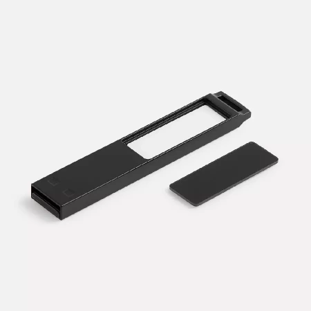 Флешка markBright Black с синей подсветкой, 32 Гб