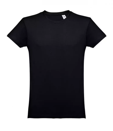 Футболка мужская LUANDA, черный, 2XL, 100% хлопок, 150 г/м2