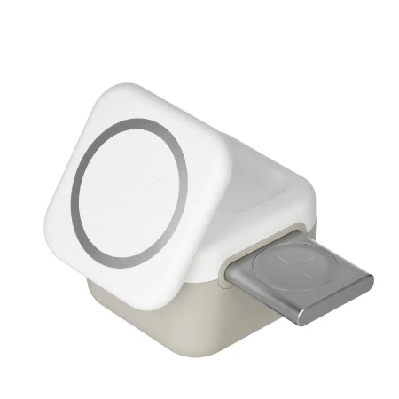 Беспроводная зарядная станция 3в1 15W Куб (Cube Wireless Magnetic)