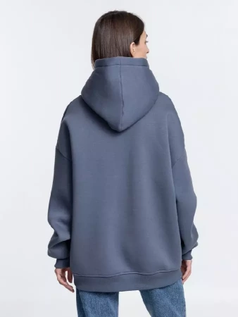 Худи Kulonga Oversize, темно-серое, размер XL/XXL