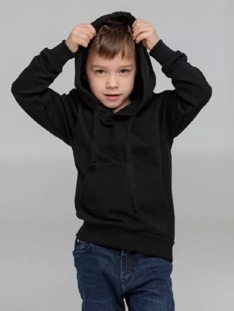 Худи детское Kirenga Kids 2.0, черное, 14 лет