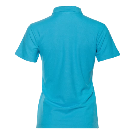 Рубашка поло женская STAN хлопок/полиэстер 185, 104W, Бирюзовый,  (32)  (42/XS)