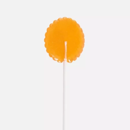 Карамель леденцовая «Круг», оранжевая
