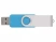 Флеш-карта USB 2.0 8 Gb Квебек, голубой