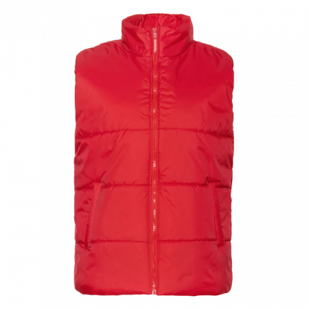 Жилет унисекс STAN утепленный таффета 210T,200, 84, Красный,  (14)  (58/4XL)