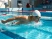 Шапочка для плавания Aquasana, белая