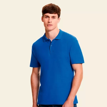 Поло мужское "Original Polo", черный_3XL, 100% хлопок, 185 г/м²