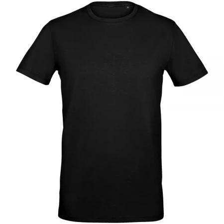 Футболка мужская Millenium Stretch Men, черная, размер XXL