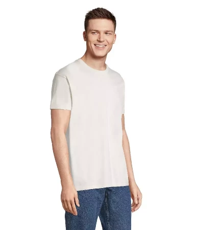 Футболка мужская IMPERIAL, айвори, 2XL, 100% хлопок, 190 г/м2