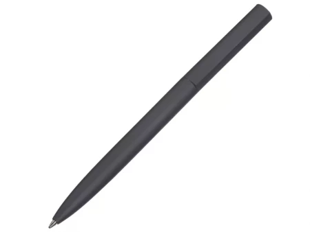 Шариковая металлическая ручка Minimalist софт-тач, антрацит