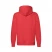Толстовка без начеса "Lightweight Hooded Sweat",  красный, M, 80% х/б 20% полиэстер, 240 г/м2