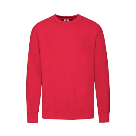 Толстовка мужская без начеса "Lightweight Set-in Sweat", красный, XL, 80% х/б 20% пол-тер, 240 г/м2