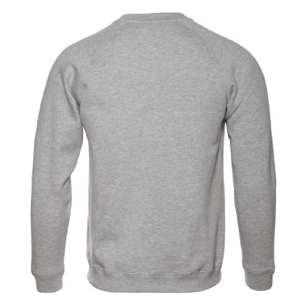 Свитшот унисекс STAN футер с начёсом 260, 53, Серый меланж,  (50/60)  (44/XS)