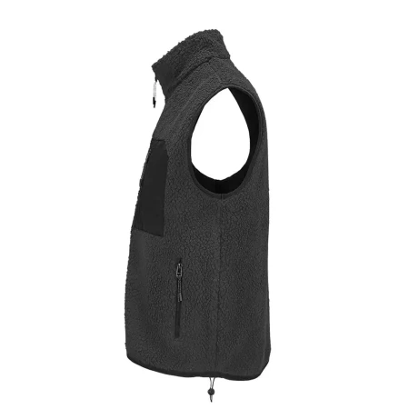 Жилет мужской FURY BW,графит/черн., 2XL, 100% полиэстер, 440 г/м2; подкладка100% полиэстер