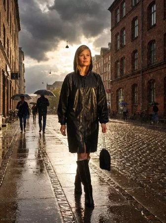 Дождевик Rainman Zip, черный, размер XXL