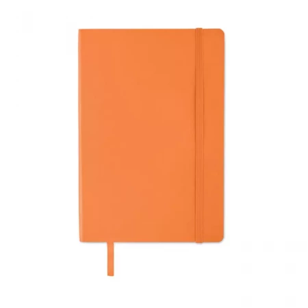 A5 recycled notebook (цвет - оранжевый)