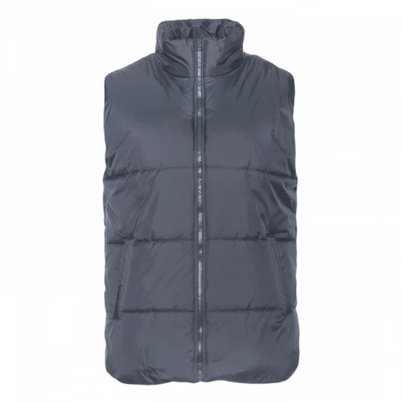 Жилет унисекс STAN утепленный таффета 210T,200, 84, Графит,  (101)  (58/4XL)