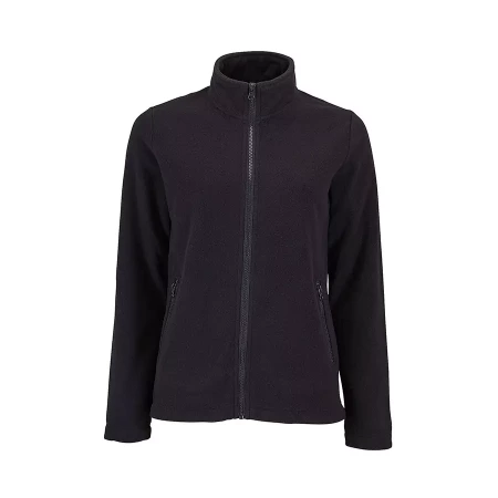 Толстовка на молнии женская NORMAN WOMEN, черный, 2XL, 100% п/э, 220 г/м2